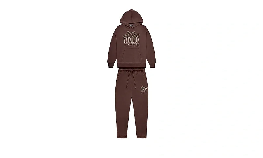 Dresy Set Trapstar London Brown Crystal