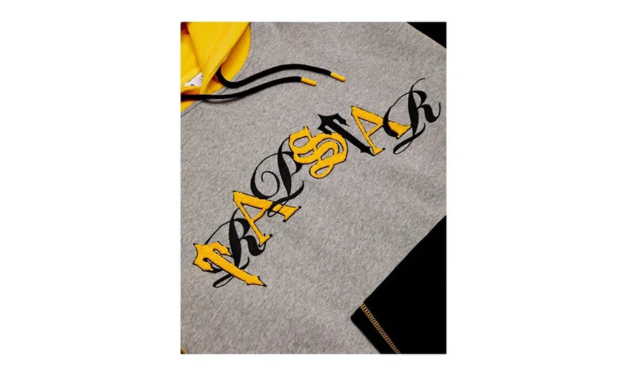 Dresy Set Trapstar Script Grey Marl/Yellow - zdjęcie 3