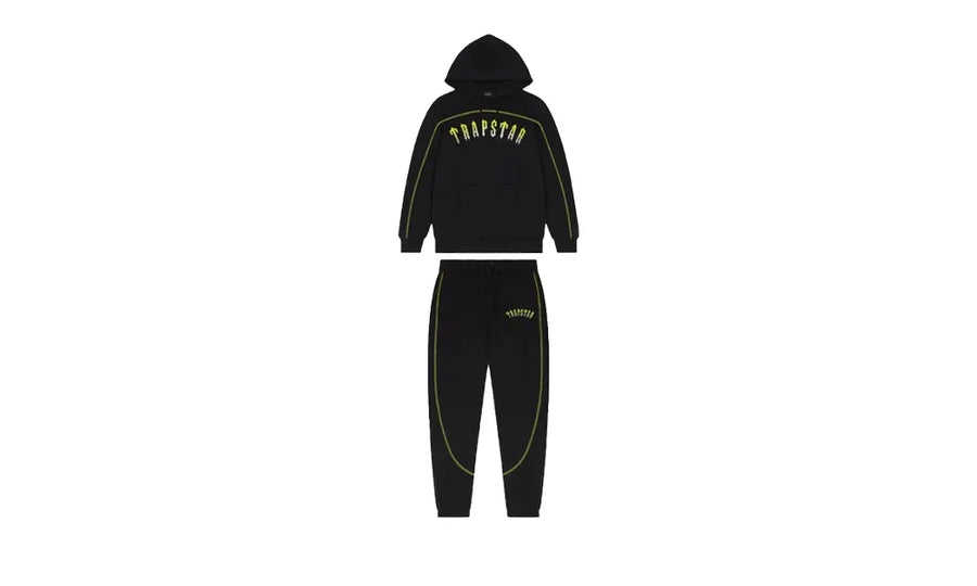 Dresy Set Trapstar x Central Cee Arch Panel Gradient Black/Yellow