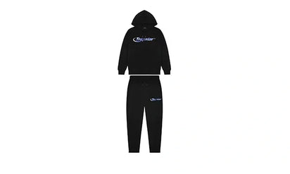 Dresy Trapstar Hyperdrive Midnight Chrome Hooded Black