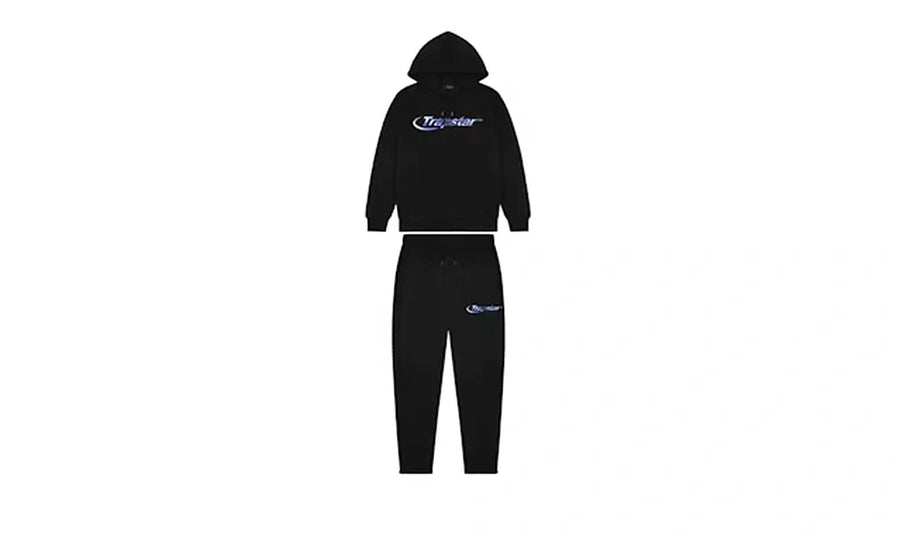 Dresy Trapstar Hyperdrive Midnight Chrome Hooded Black