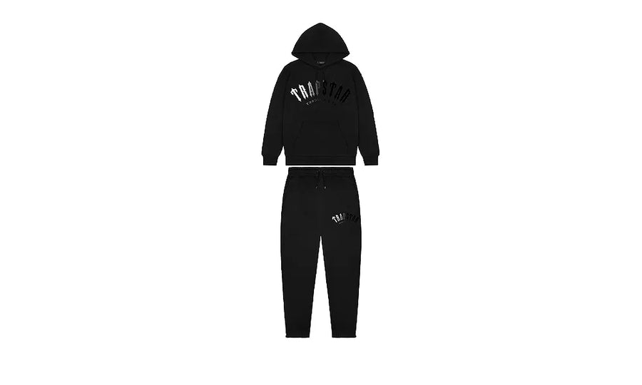 Dresy Trapstar Irongate Arch Tracksuit – Black/Grey