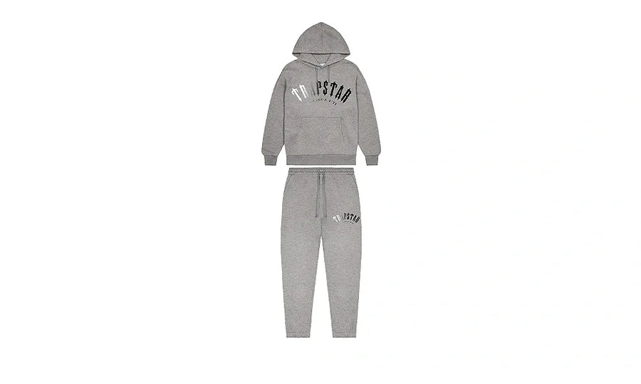 Dresy Trapstar Irongate Arch Tracksuit Grey/Black
