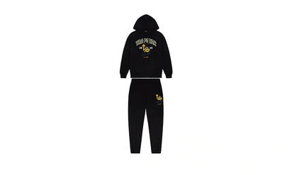 Dresy Trapstar TS Varsity Hoodie Tracksuit – Black