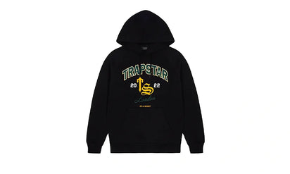 Dresy Trapstar TS Varsity Hoodie Tracksuit – Black - zdjęcie 2