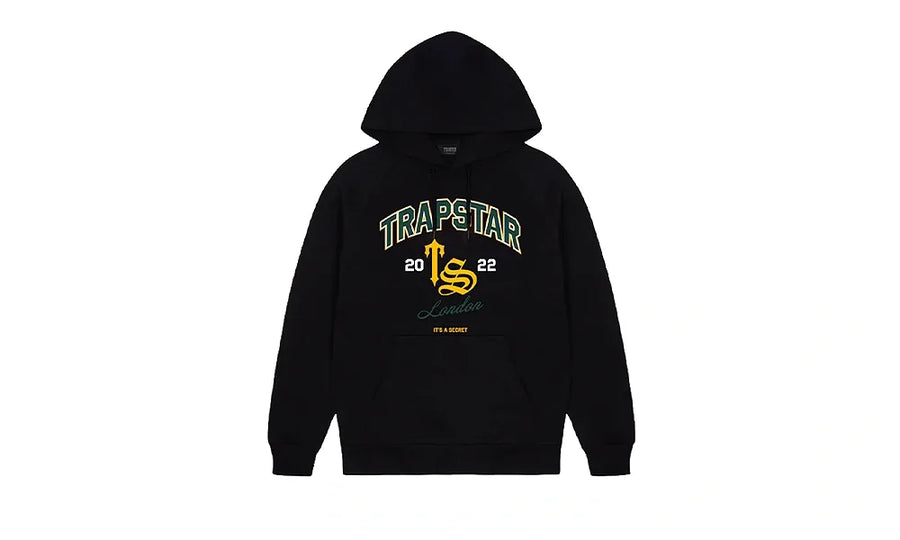 Dresy Trapstar TS Varsity Hoodie Tracksuit – Black - zdjęcie 2