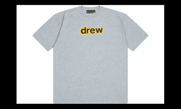 drew house secret ss t-shirt heather grey