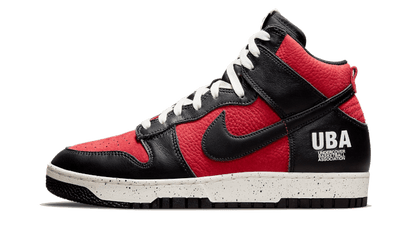 Nike Dunk High 1985 Undercover Gym Red czerwono-czarny - widok główny z boku | Saturaise.com