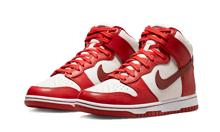 Kup oryginalne Dunk High LXX Cinnabar - widok z drugiego boku - Sneakersy