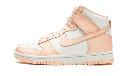 Nike Dunk High Crimson Tint biały-beżowy - widok główny z boku | Saturaise.com