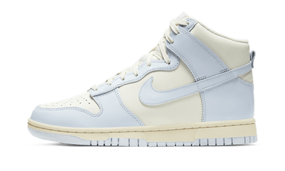 Nike Dunk High Football Grey biały-żółty - widok główny z boku | Saturaise.com