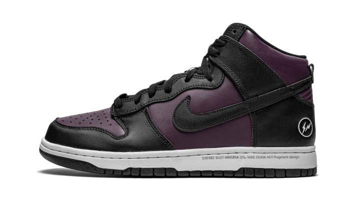 Nike Dunk High Fragment Design Beijing (2021) biało-niebieski - widok główny z boku | Saturaise.com