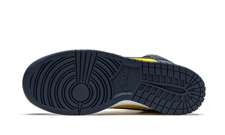 100% Oryginalne Dunk High Maize & Blue (Michigan) - widok z tyłu - 800.00 PLN