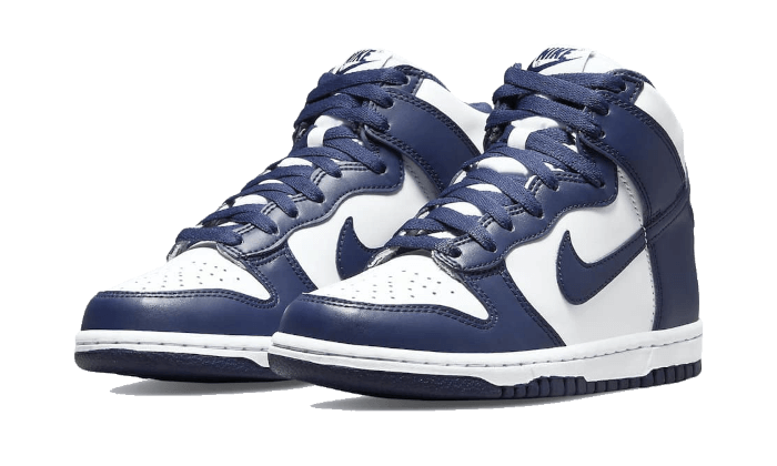 Kup oryginalne Dunk High Midnight Navy - widok z drugiego boku - Sneakersy