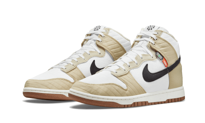 Kup oryginalne Dunk High Next Nature Rattan - widok z drugiego boku - Sneakersy