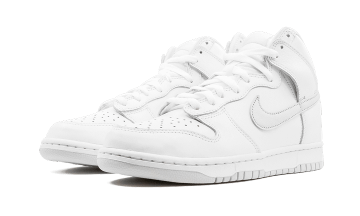 Kup oryginalne Dunk High Pure Platinum - widok z drugiego boku - Sneakersy