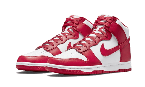 Dunk High University Red - Kup oryginalne Dunk High University Red - widok z drugiego boku - Sneakersy
