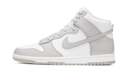 Nike Dunk High Vast Grey biały-szary - widok główny z boku | Saturaise.com