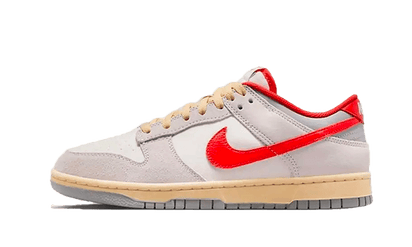 Nike Dunk Low 85 Athletic Department biały-czerwony - widok główny z boku | Saturaise.com