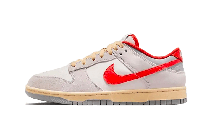 Nike Dunk Low 85 Athletic Department biały-czerwony - widok główny z boku | Saturaise.com
