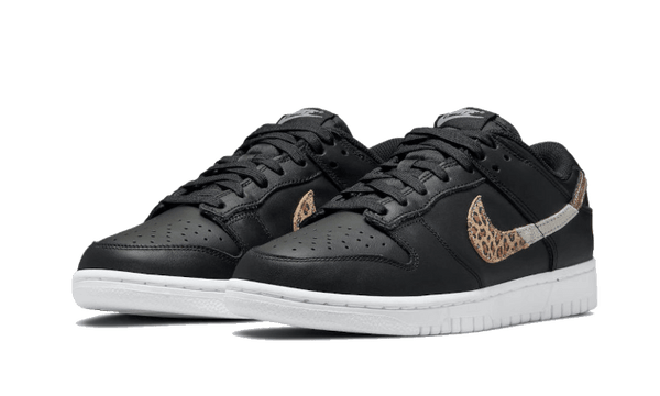 Dunk Low Animal Print Black - Kup oryginalne Dunk Low Animal Print Black DD7099-001 - widok z drugiego boku - Sneakersy