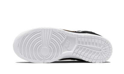 100% Oryginalne Dunk Low Animal Print Black - widok z tyłu - 630.00 PLN
