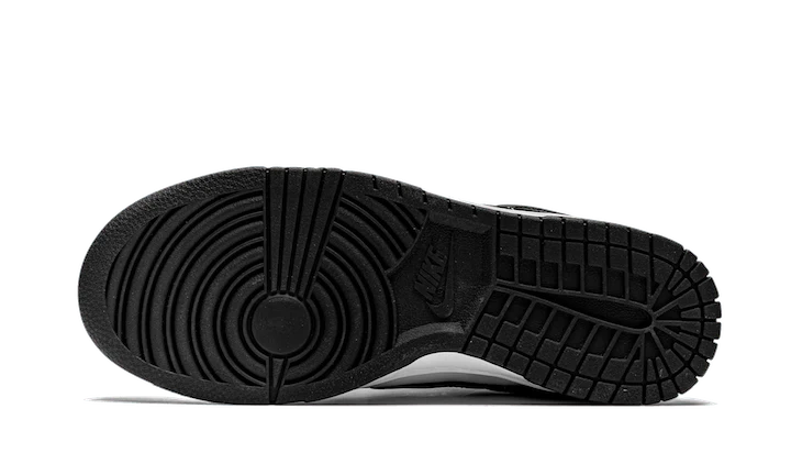 100% Oryginalne Dunk Low Black White - widok z tyłu - 880.00 PLN