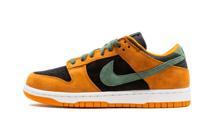 Nike Dunk Low Ceramic (2020) niebiesko-biały - widok główny z boku | Saturaise.com