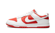 Nike Dunk Low Championship Red biały-czerwony - widok główny z boku | Saturaise.com