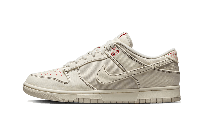 Nike Dunk Low Denim Light Orewood Brown brązowy-beżowy - widok główny z boku | Saturaise.com