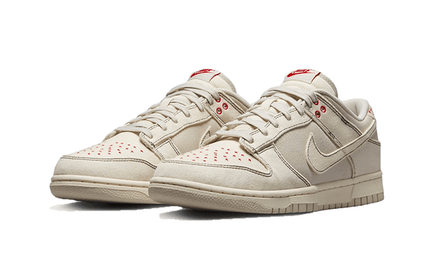 Dunk Low Denim Light Orewood Brown - Kup oryginalne Dunk Low Denim Light Orewood Brown DV0834-100 - widok z drugiego boku - Sneakersy