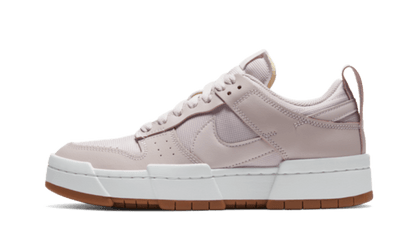 Nike Dunk Low Disrupt Barely Rose biały-różowy - widok główny z boku | Saturaise.com