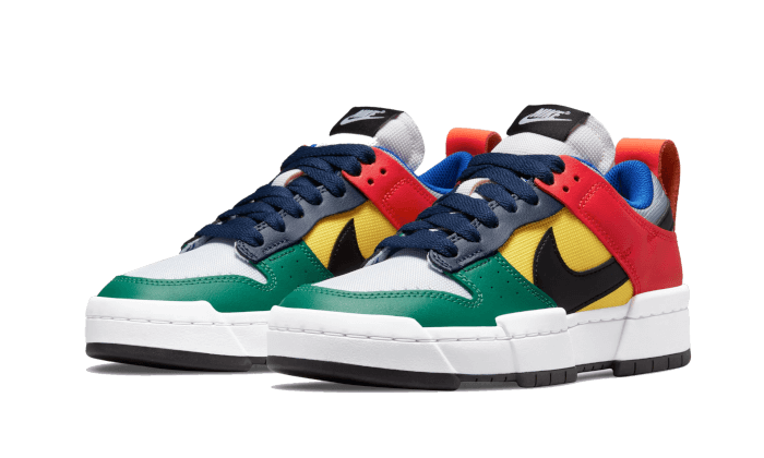 Kup oryginalne Dunk Low Disrupt Multi-Color CK6654-004 - widok z drugiego boku - Sneakersy