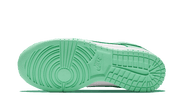 100% Oryginalne Dunk Low Green Glow - widok z tyłu - 655.00 PLN