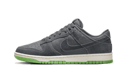 Nike Dunk Low Swoosh Shadow Iron Grey czarno-szary - widok główny z boku | Saturaise.com