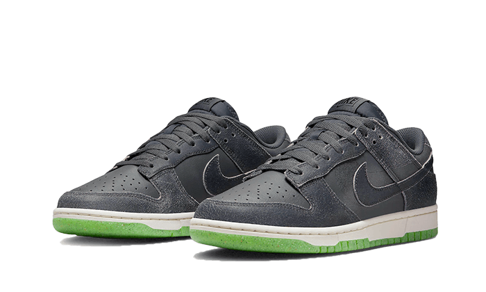 Kup oryginalne Dunk Low Swoosh Shadow Iron Grey DQ7681-001 - widok z drugiego boku - Sneakersy