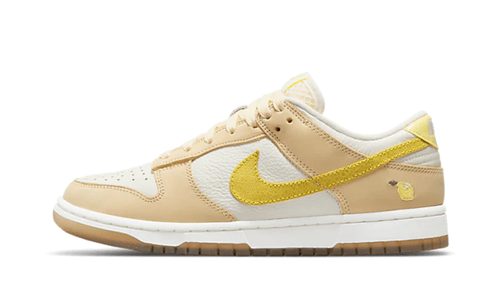 Nike Dunk Low Lemonade biały-zielony - widok główny z boku | Saturaise.com
