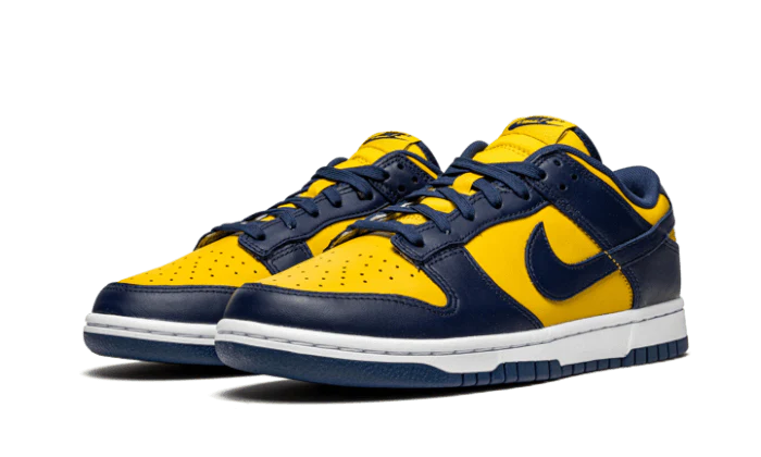 Kup oryginalne Dunk Low Michigan DD1391-700 - widok z drugiego boku - Sneakersy