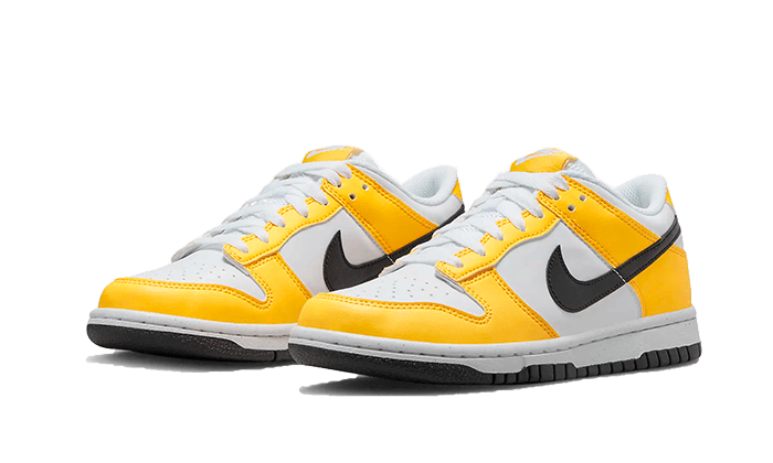 Kup oryginalne Dunk Low Next Nature Citron Pulse FN3807-800 - widok z drugiego boku - Sneakersy