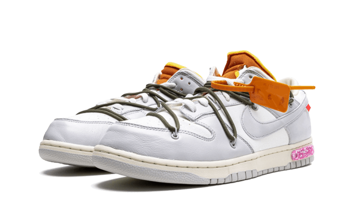 Kup oryginalne Dunk Low Off-White Lot 22 DM1602-124 - widok z drugiego boku - Sneakersy
