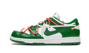 Nike Dunk Low Off-White Pine Green zielono-czarny - widok główny z boku | Saturaise.com