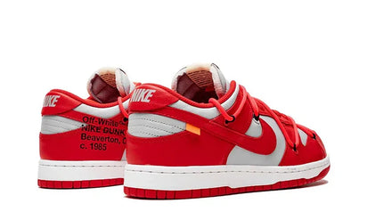 Dunk Low Off-White University Red - zdjęcie 3