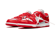 Kup oryginalne Dunk Low Off-White University Red CT0856-600 - widok z drugiego boku - Sneakersy