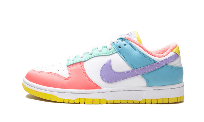 Nike Dunk Low SE Easter biały-zielony - widok główny z boku | Saturaise.com