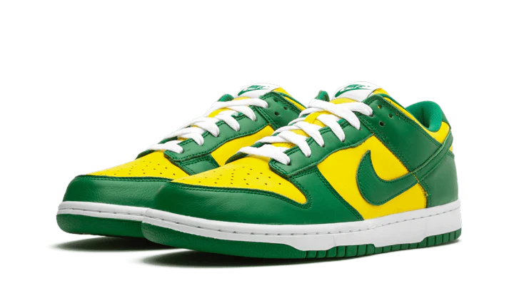 Kup oryginalne Dunk Low SP Brazil CU1727-700 - widok z drugiego boku - Sneakersy
