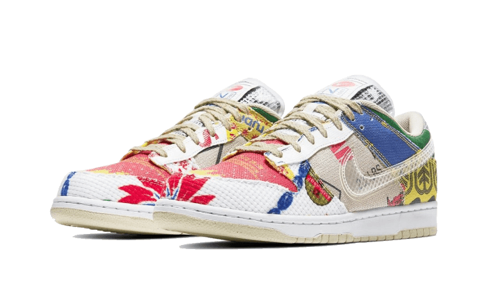 Kup oryginalne Dunk Low SP City Market DA6125-900 - widok z drugiego boku - Sneakersy