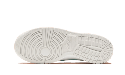 Buty Nike Dunk Low White Bone Peach Aqua - widok z przodu - Rozmiary EU