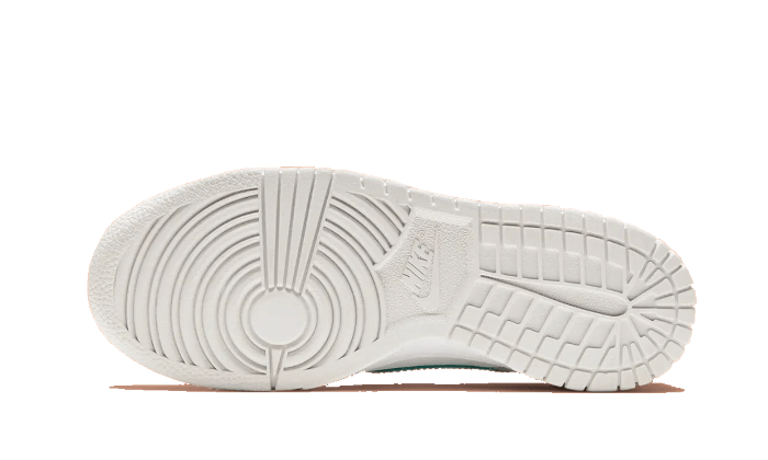 Buty Nike Dunk Low White Bone Peach Aqua - widok z przodu - Rozmiary EU