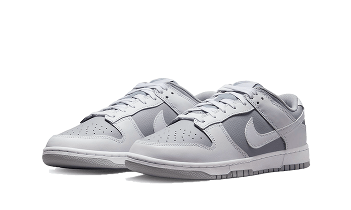Kup oryginalne Dunk Low Retro White Grey DJ6188-003 - widok z drugiego boku - Sneakersy