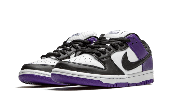 Kup oryginalne Dunk SB Low Court Purple BQ6817-500 - widok z drugiego boku - Sneakersy